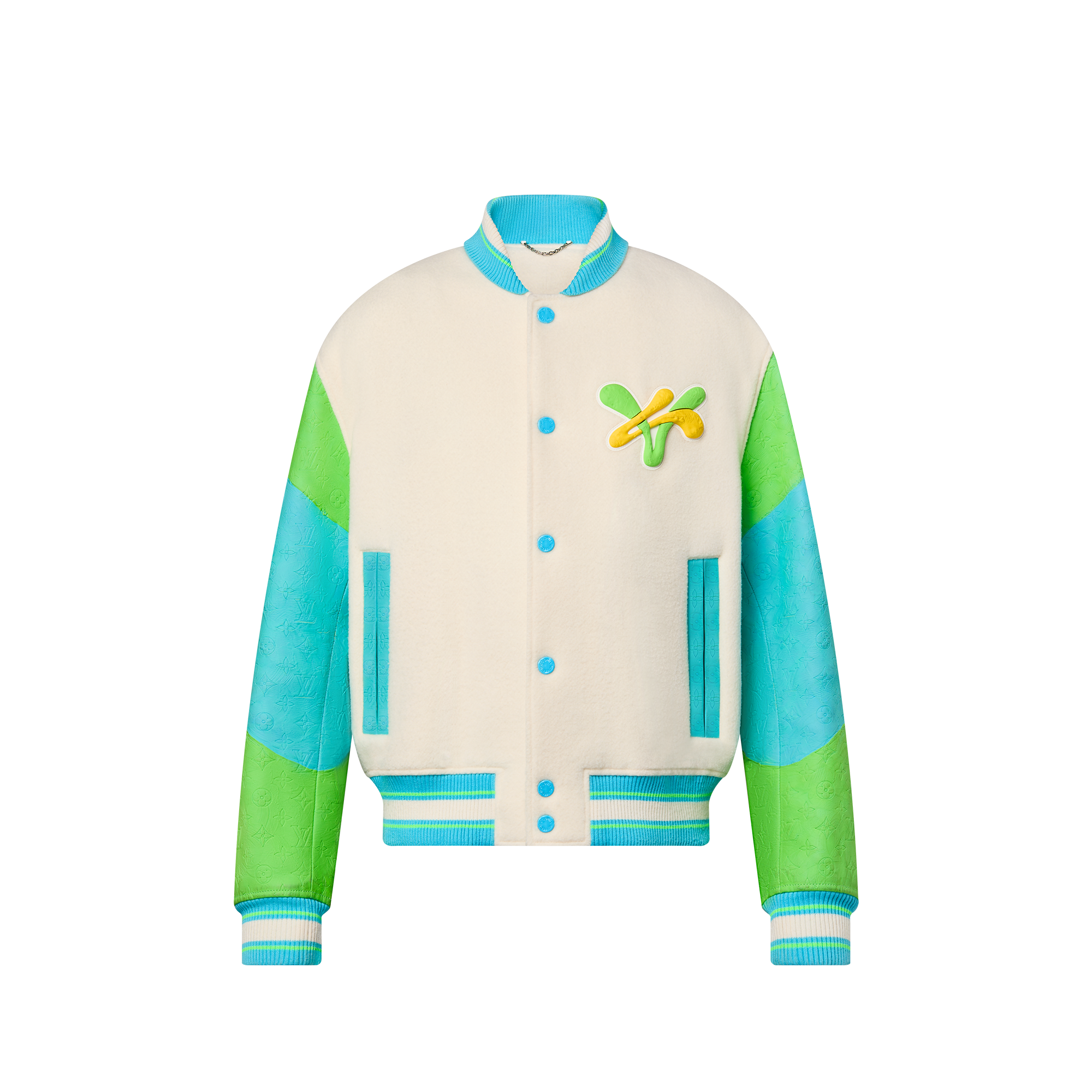 Rainbow Playground Varsity Blouson - Luxury Ready to Wear - 1AB96N